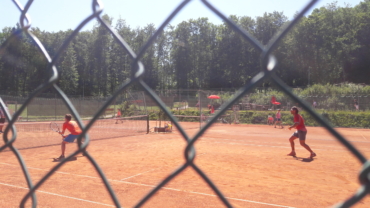 Tennis mit Freunden
